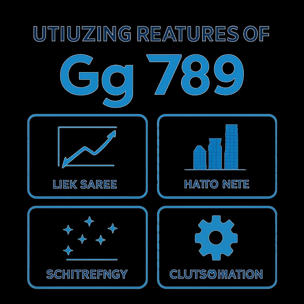 An educational diagram illustrating the features of Gg 789.