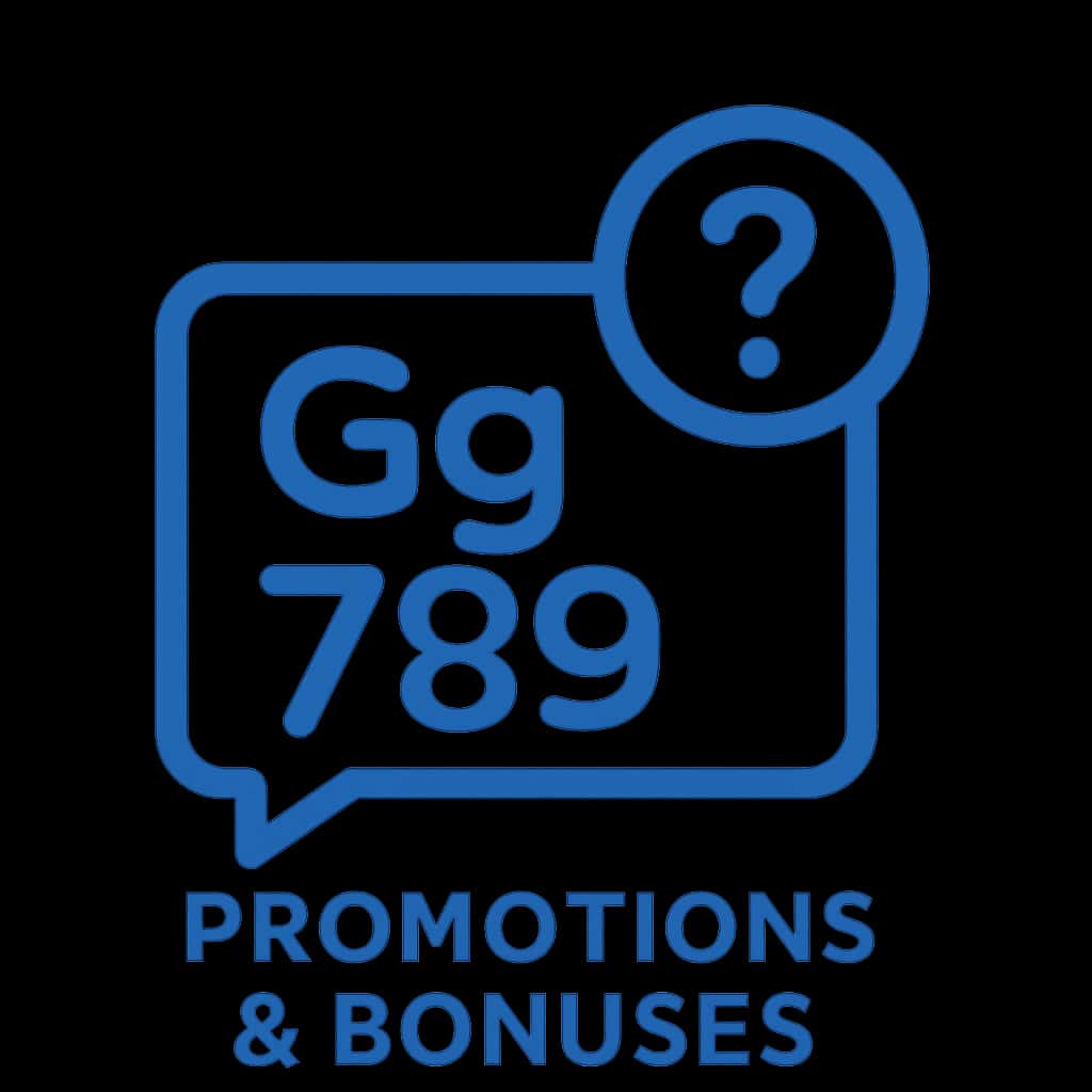 A badge symbolizing Gg 789 Promotions & Bonuses.