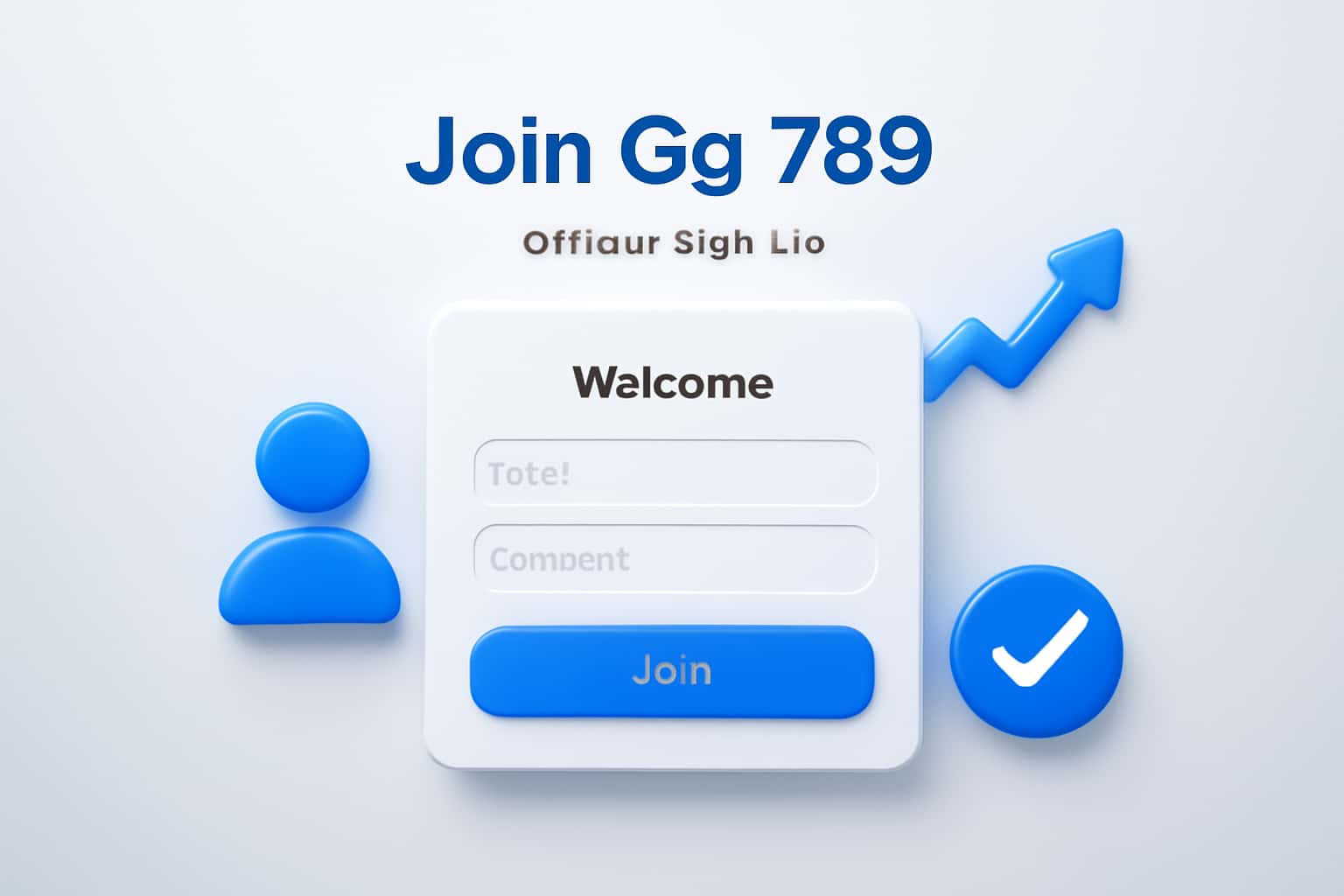 Join Gg 789 - Official Sign Up Interface